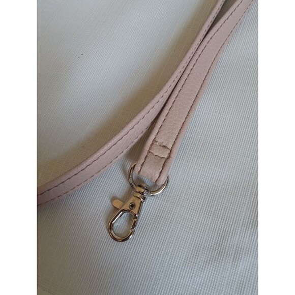 Reaction Kenneth Cole Pink Beige Triple Entry Satchel Handbag Fair Condition - Picture 5 of 12